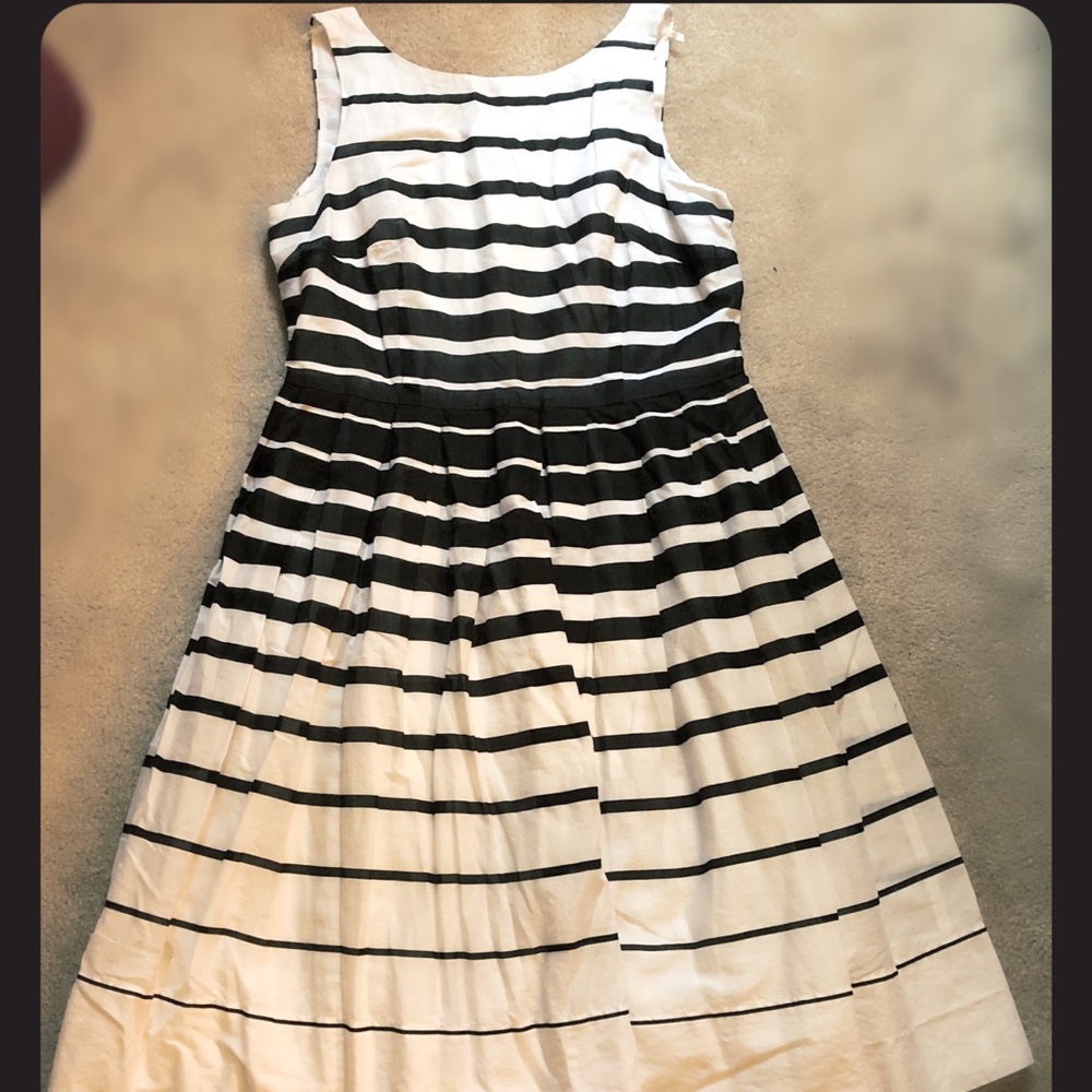 2/$20! Talbots striped dress, 8P